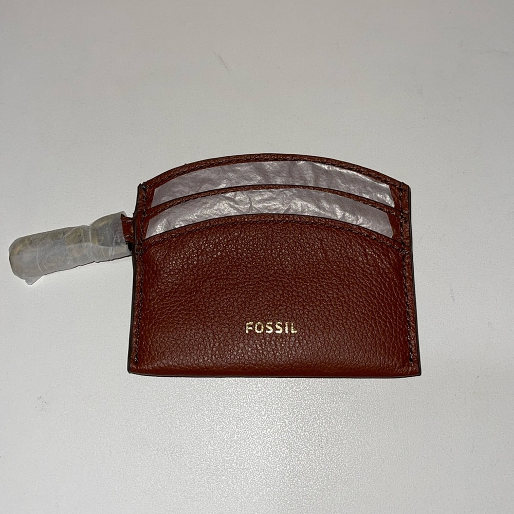 Fossil Leather Card Case